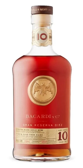 BACARDI GRAN RESERVA DIEZ  750 ML 
