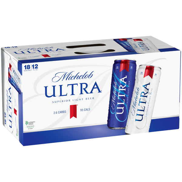 MICHELOB ULTRA CAN 18PK 12 OZ