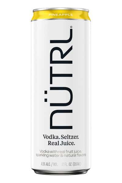 NUTRL PINEAPPLE VODKA SELTZER 24OZ