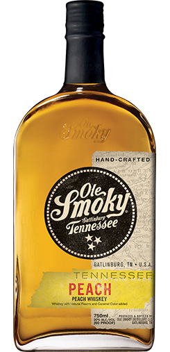 OLE SMOKY PEACH WHISKEY 750ML