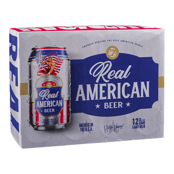 REAL AMRICAN BEER 12PK