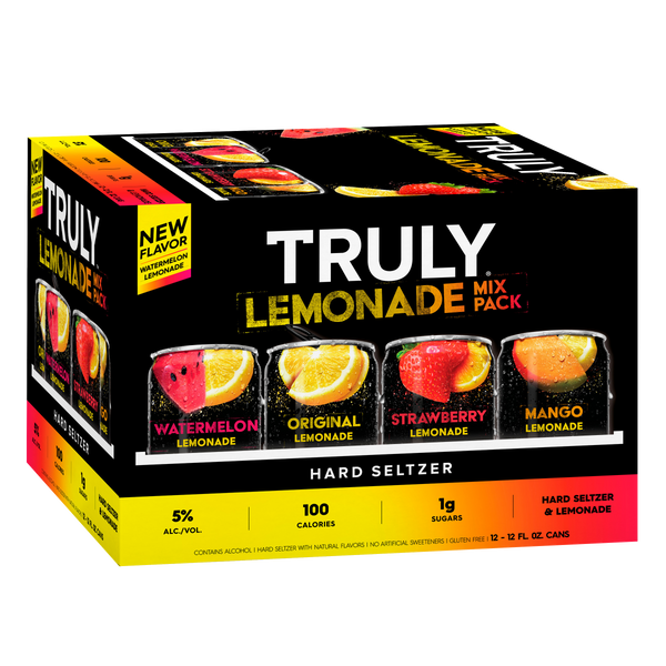 TRULY LEMONADE  SELTZER  12 PK CAN