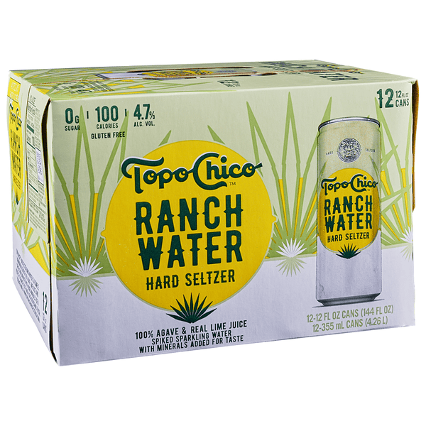 TOPO CHICO RANCH WATER 12PK CAN