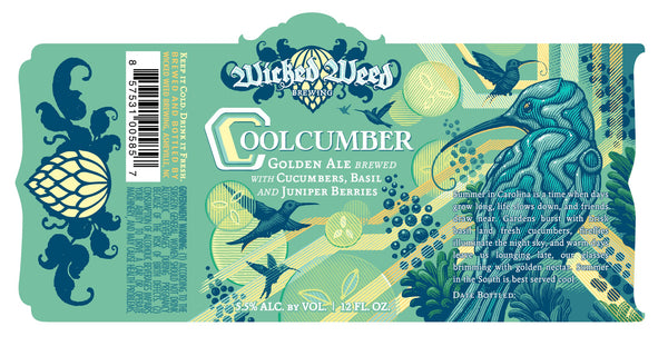 WICKED WEED COOLCUMBER 12OZ