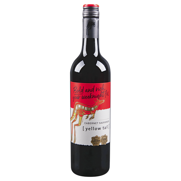 YELLOW TAIL CABERNET SAUVIGNON 750 ML