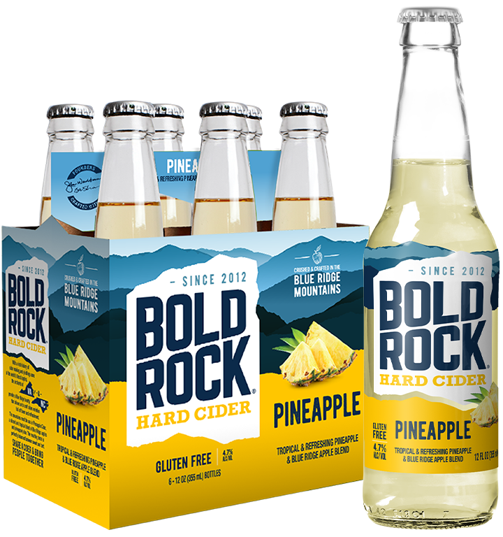 BOLD ROCK PINNAPPLE 6PK