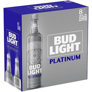 BUD LIGHT PLATINUM 16OZ 8PK