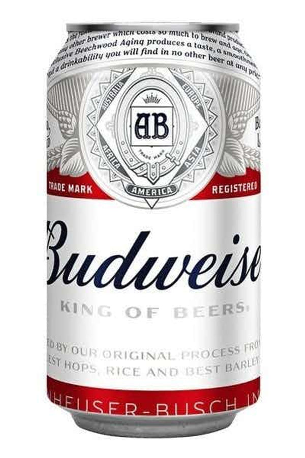 BUDWISER  12 OZ CAN