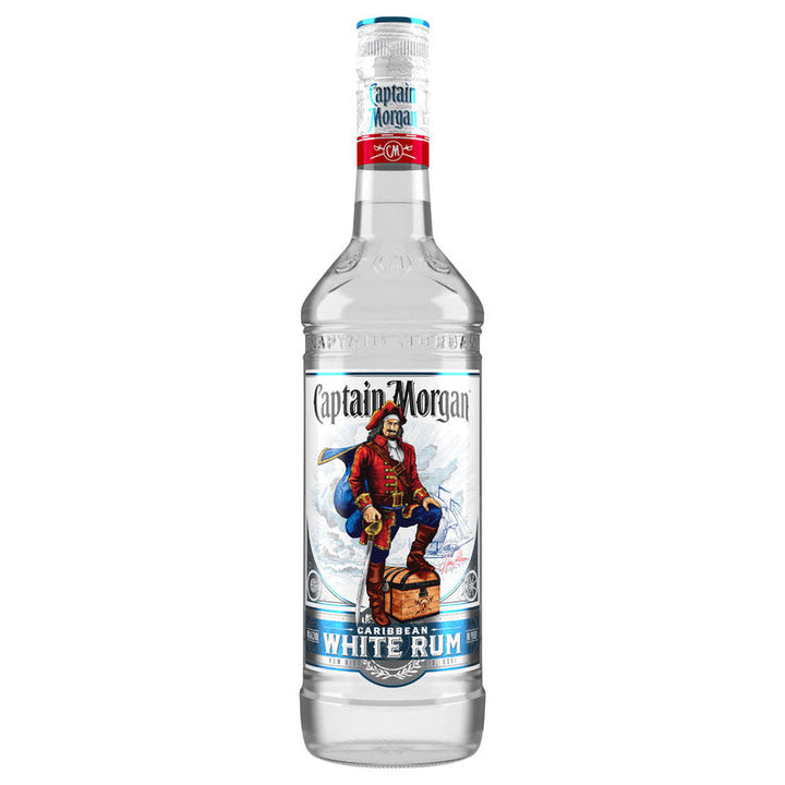 CAPT MORGAN CARIBBEAN WHITE RUM 750ML