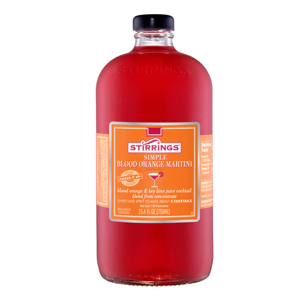 STIRRINGS SIMPLE BLOOD ORANGE MARTINI 32 OZ