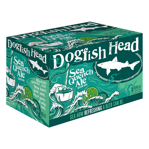 DOGFISH HEAD SEAQUENCH ALE 6PK CAN