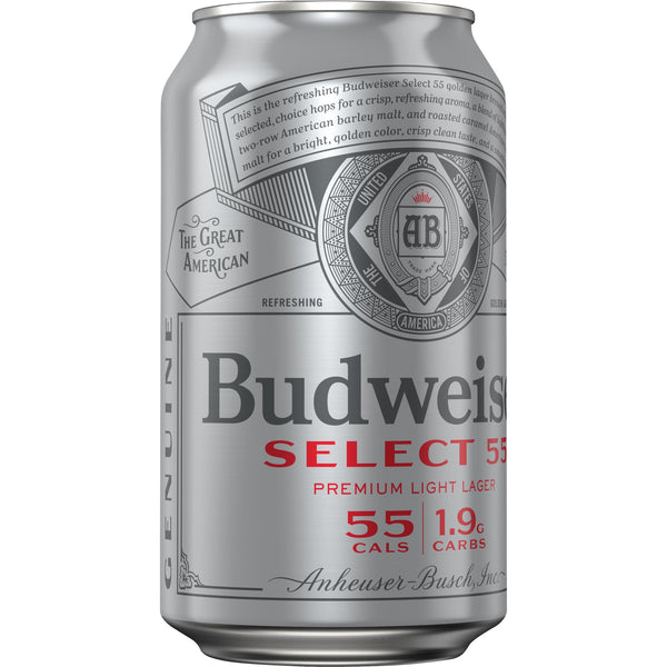 BUD light SELECT 55 BOTTLE 12PK 12 OZ