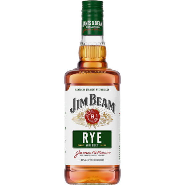 JIM BEAM RYE 750ML