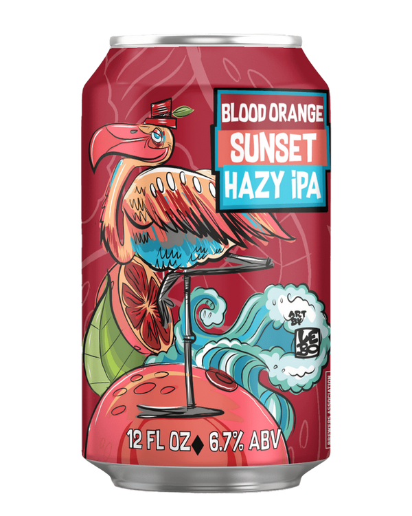 SOUTH BEACH BLOOD ORANGE 6PK
