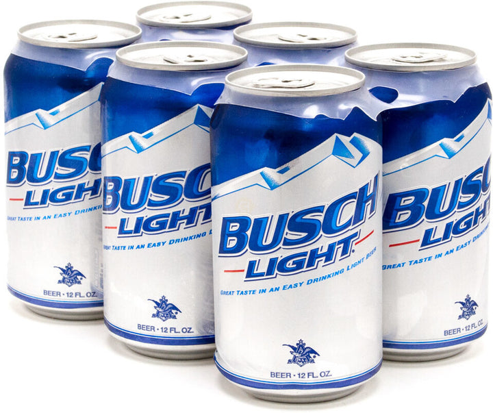 BUSCH LIGHT CAN 6PK 12 OZ