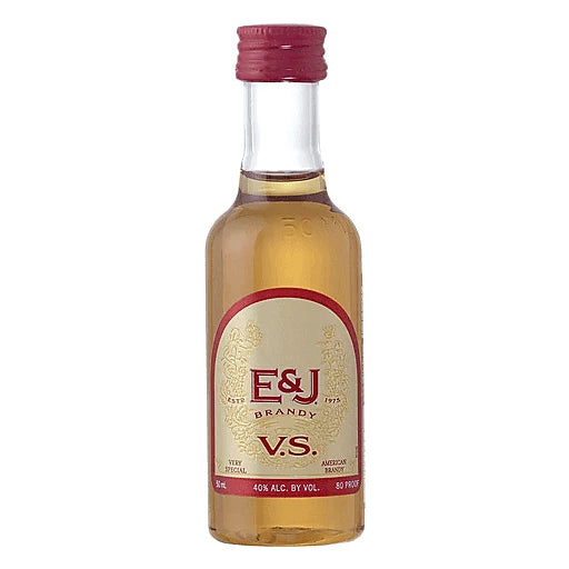 E&J BRANDY 50 ML