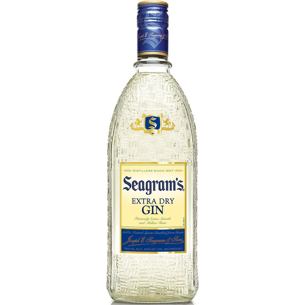 SEAGRAM'S EXTRA DRY GIN 750ML