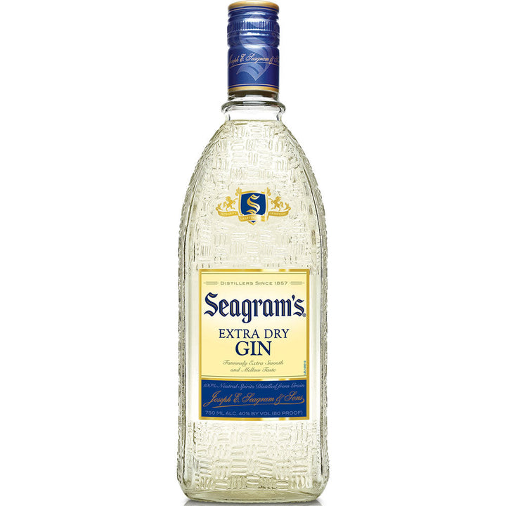 SEAGRAM'S EXTRA DRY GIN 750ML