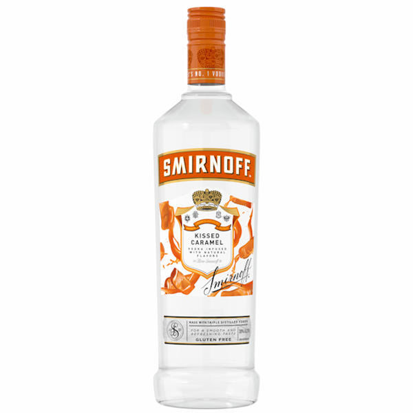 SMIRNOFF KISSED CARAMEL 750ML