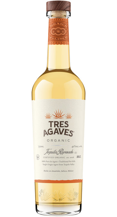 TRES AGAVES REPOSADO 750ML