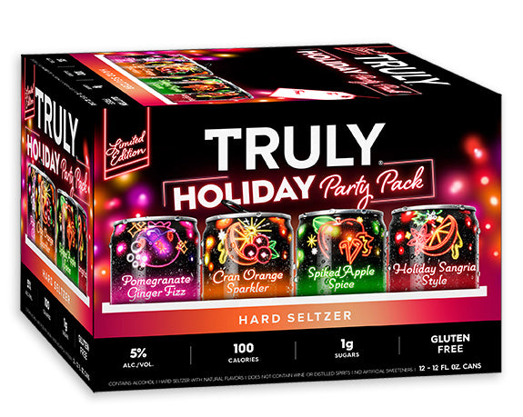 TRULY HOLIDAY PARTY 12 PK