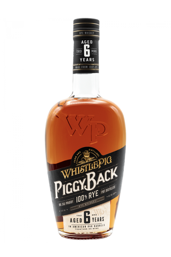 WHISTLE PIG PIGGY BACK 750ML