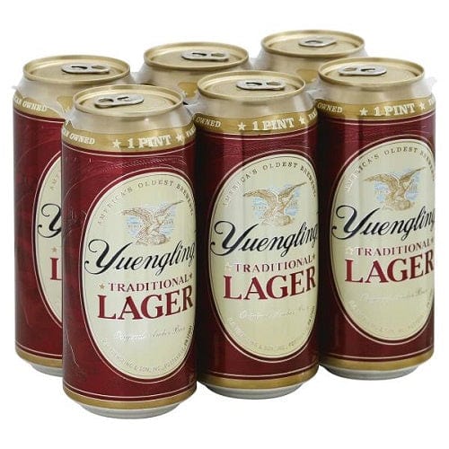 YUENGLING LAGER 16OZ 6PK